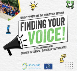 Finding your voice – Study Session 2024 Finding your voice – Study Session 2024